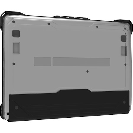 MAXCases Extreme Shell-L Rugged New Case for HP Chromebook - Textured Grip - Black/Clear - TAA Compliant