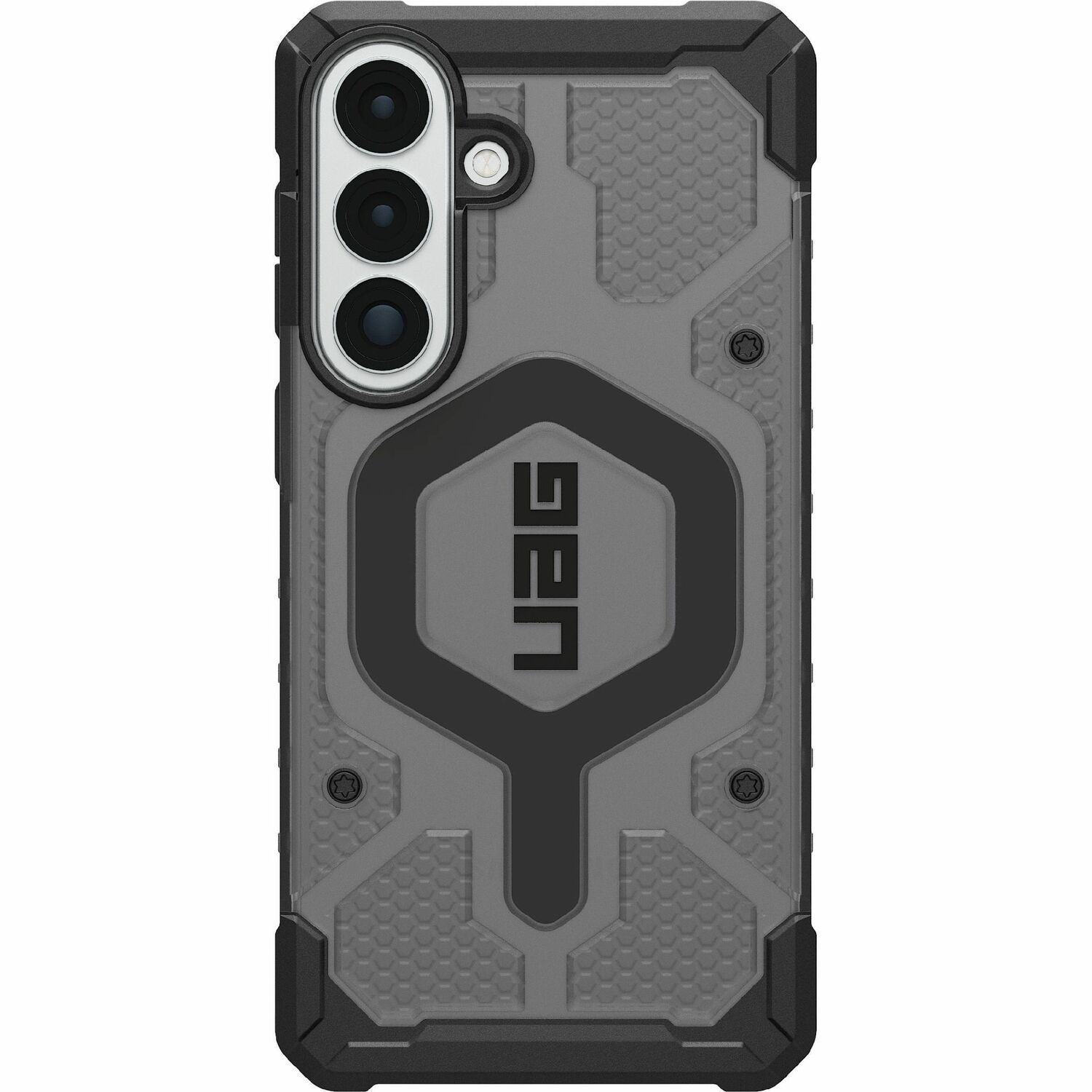Urban Armor Gear Pathfinder Rugged Case Clear w/Magnets Ash/Black For Samsung Galaxy S26+