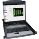 Eaton Tripp Lite Series NetDirector 16-Port 1U Rack-Mount Console KVM Switch with 19-in. LCD + 8 PS2/USB Combo Cables, TAA