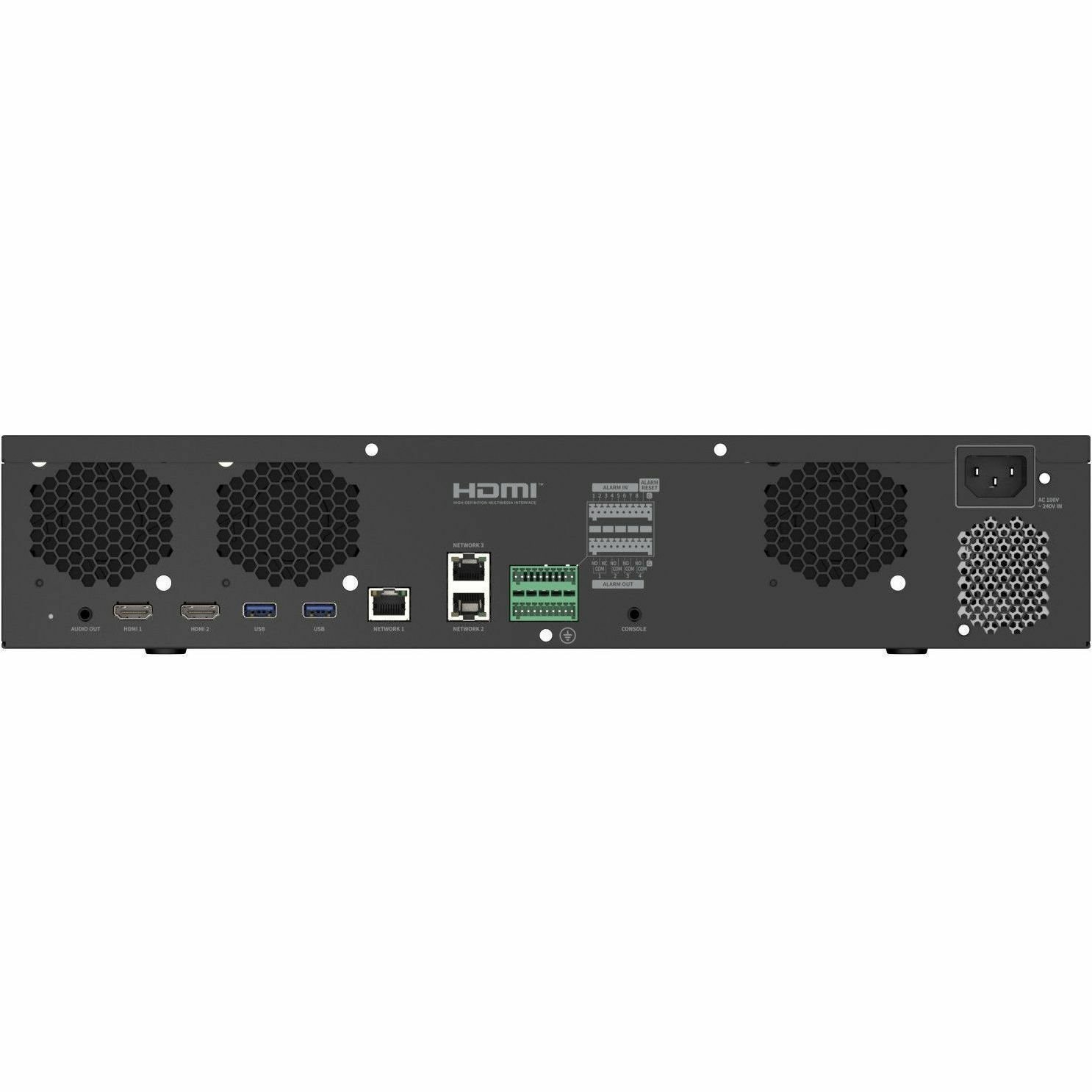Hanwha XRN-6420B2 64CH NVR With 12th Gen. Intel Processor - 8 TB HDD