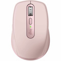 Logitech MX Anywhere 3S Mouse - Bluetooth - USB Type C - Darkfield - 6 Button(s) - Rose