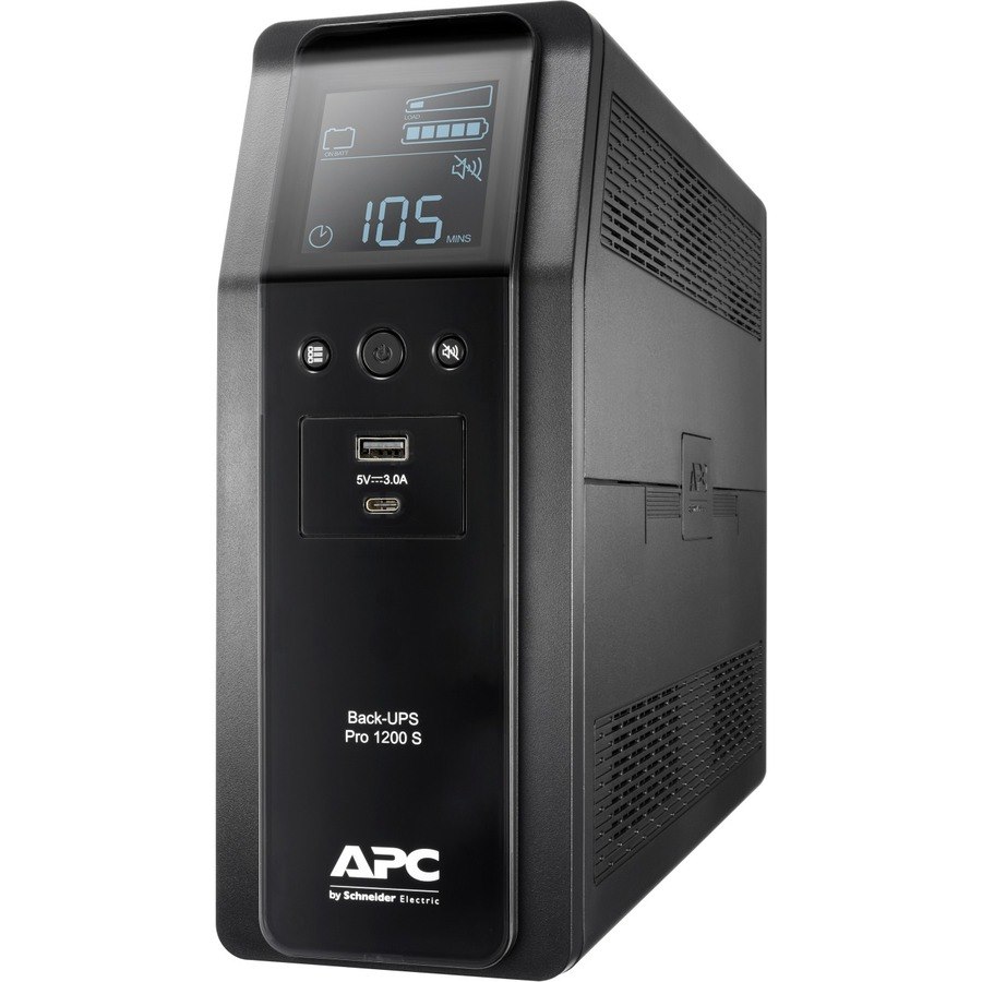 APC by Schneider Electric Back-UPS Pro BR1200SI Line-interactive UPS - 1,20 kVA/720 W