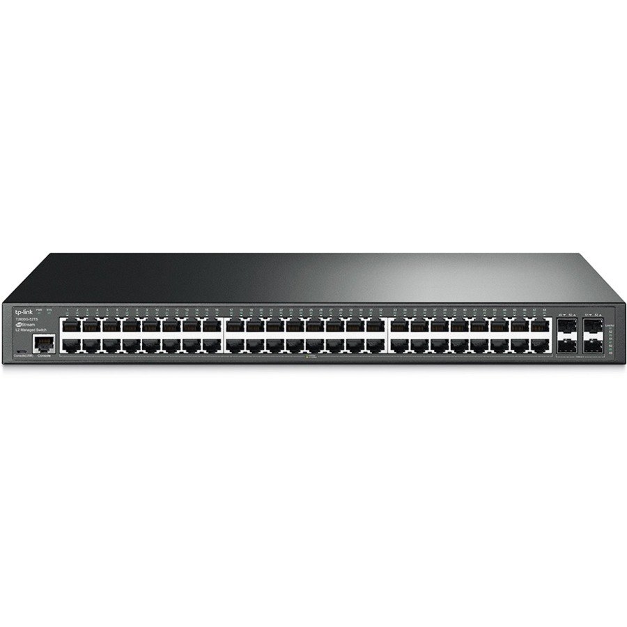 TP-Link JetStream 48-Port Gigabit L2 Managed Switch with 4 SFP Slots