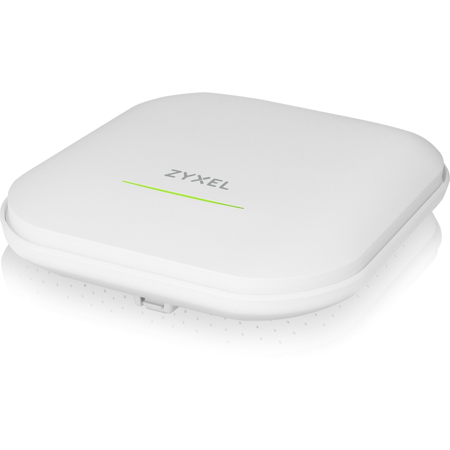 Zyxel WiFi 6E AXE5400 2.5G Multi-Gigabit Business AP | Bandflex 2.4Ghz and 5Ghz or 6Ghz Operation | 1 GbE Passthru| Mesh, Seamless Roaming, Captive Portal | Hybrid Cloud | POE+ Support | WAX620D-6E