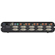 Belkin Advanced Secure Dual-Head DVI-I KVM Switch; 4-Port Plus