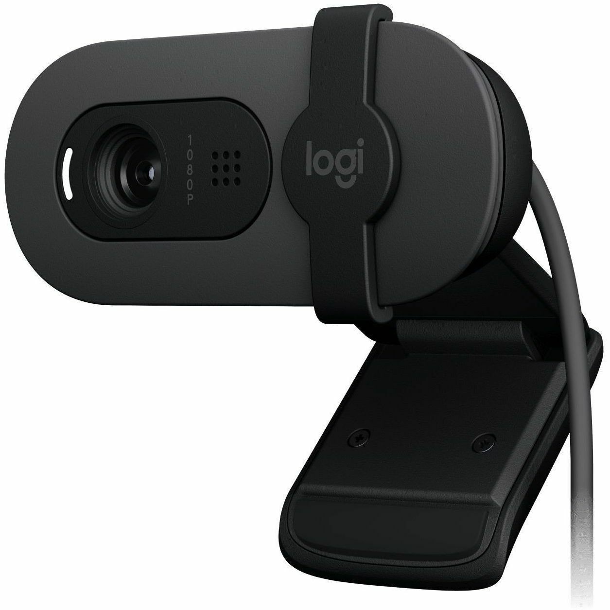 LOGITECH BRIO 105 WEBCAM 1080P HD, BUILT IN MIC, RIGHTLIGHT 2, PRIVACY SHUTTER, GOOGLE MEE