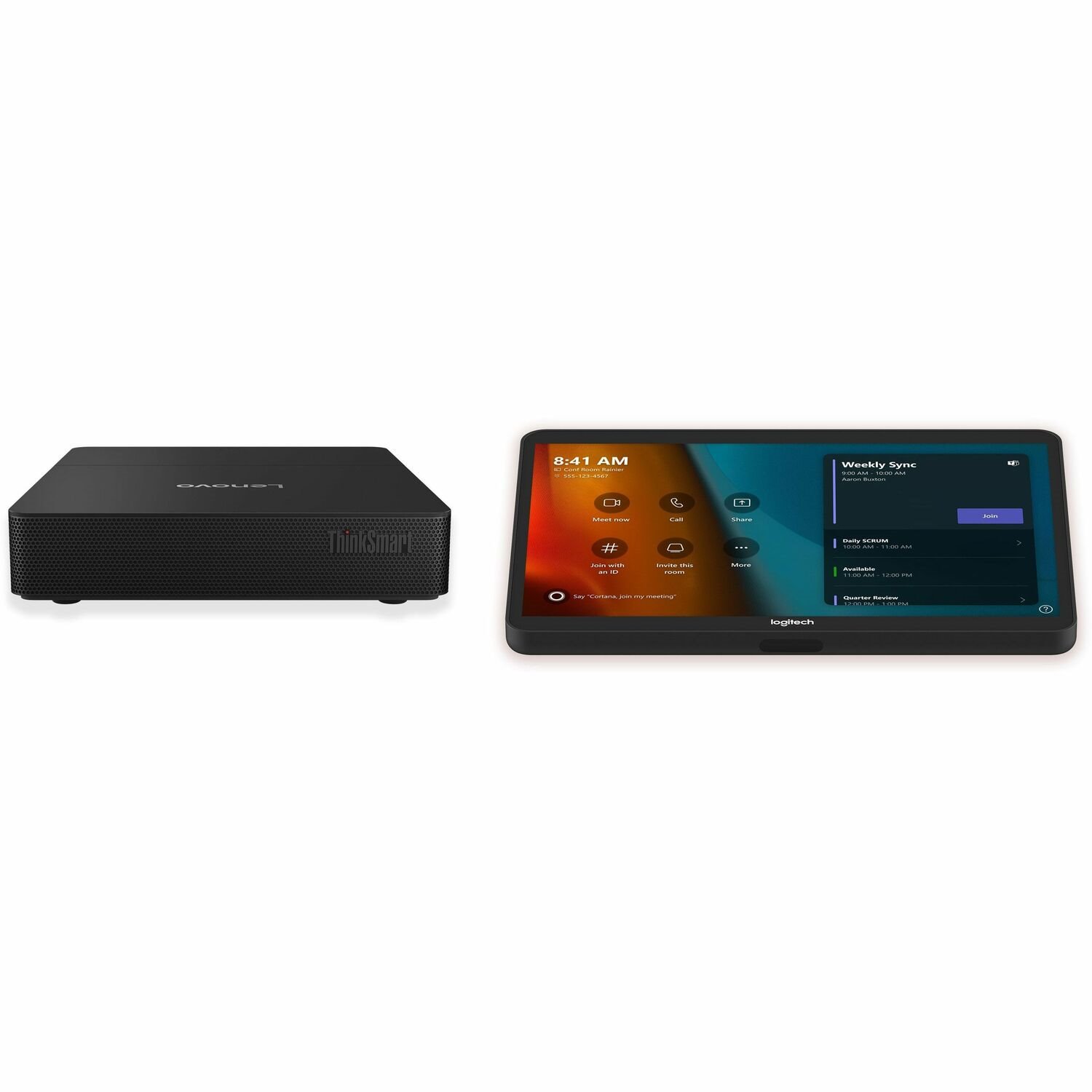 Logitech Tap + Lenovo ThinkSmart Core Gen 2 BASE Kit for Microsoft Teams Rooms