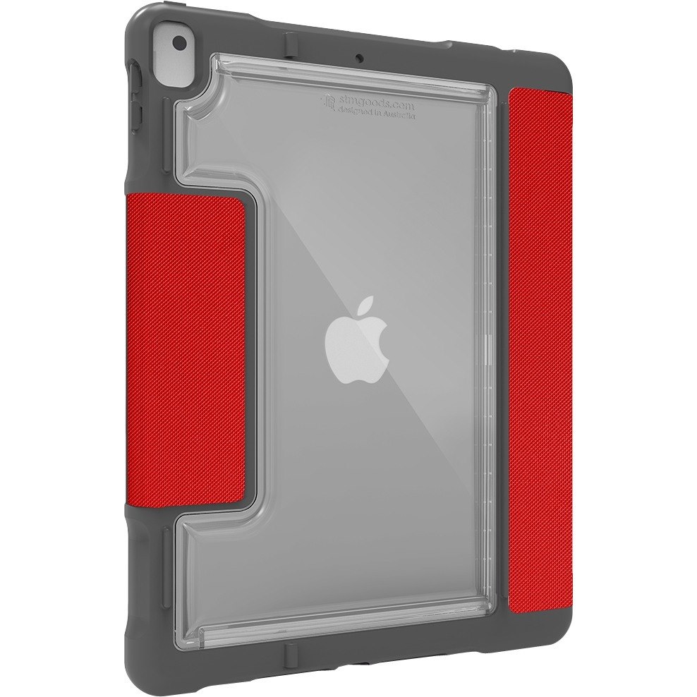 STM Goods Dux Plus Duo Carrying Case for 25.9 cm (10.2") Apple iPad (7th Generation), iPad (8th Generation), iPad (9th Generation) Tablet - Red