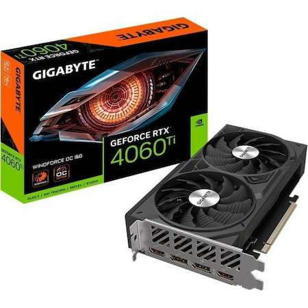 GIGABYTE NVIDIA GeForce RTX 4060 Ti Graphic Card - 16 GB GDDR6