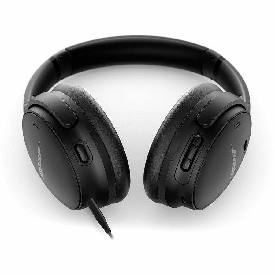 Bose QuietComfort 45 Wired/Wireless Over-the-ear, Over-the-head, On-ear Stereo Headset - Black