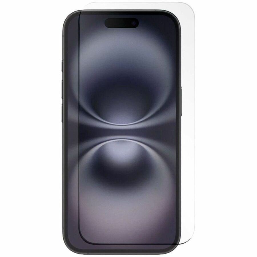 MOBILIS 9H Tempered Glass Screen Protector for iPhone 16 - Clear