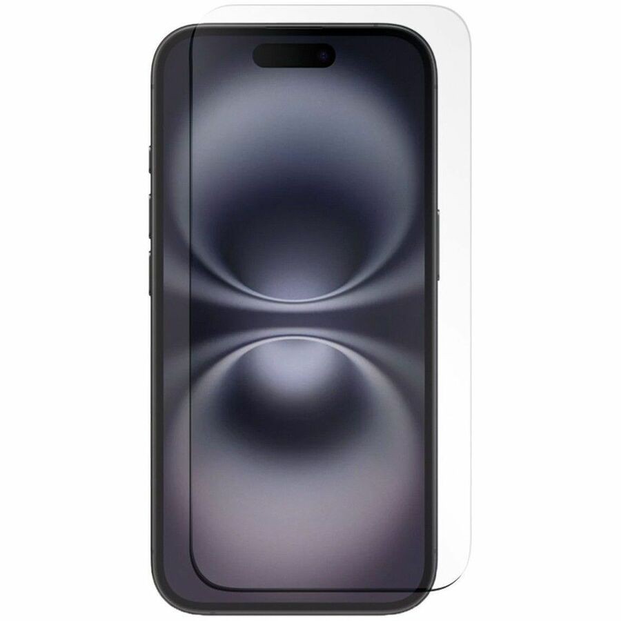 MOBILIS 9H Gehard glas Schermbescherming voor iPhone 16 - Glashelder