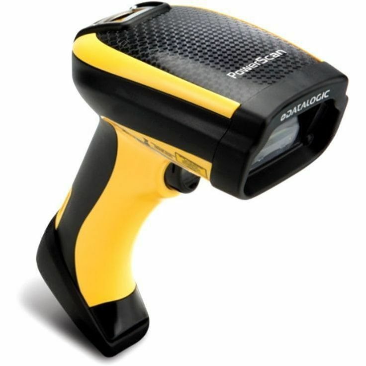 Datalogic PowerScan PM9501 Rugged Entertainment, Inventory, Warehouse, Logistics, Picking, Sorting Handheld Barcode Scanner Kit - Wireless Connectivity