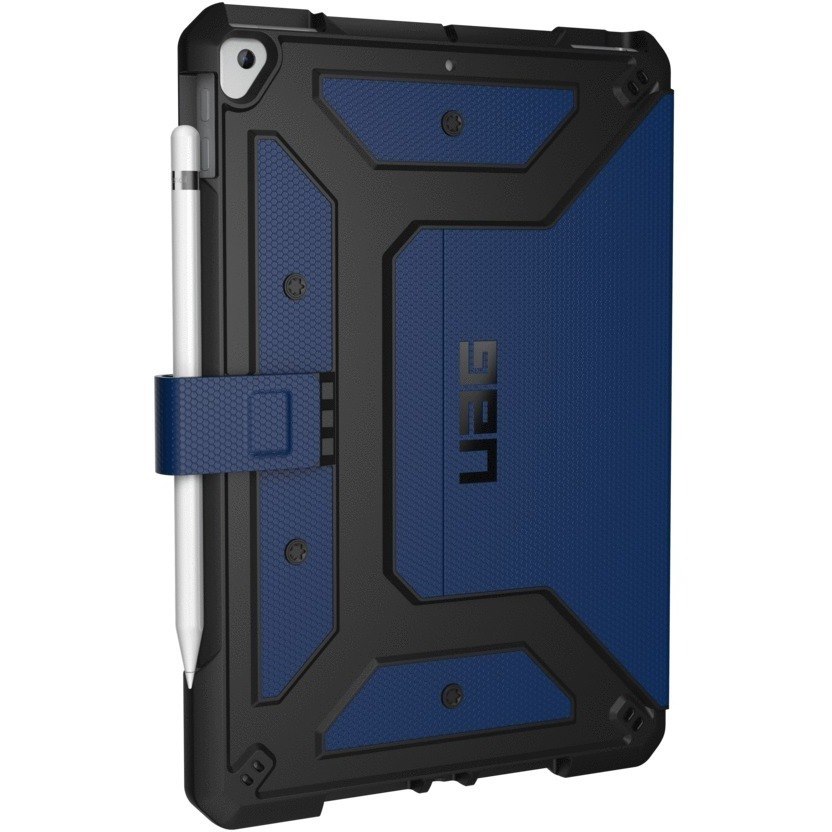 Urban Armor Gear Metropolis Case for Apple iPad (7th Generation) Tablet, Apple Pencil - Cobalt