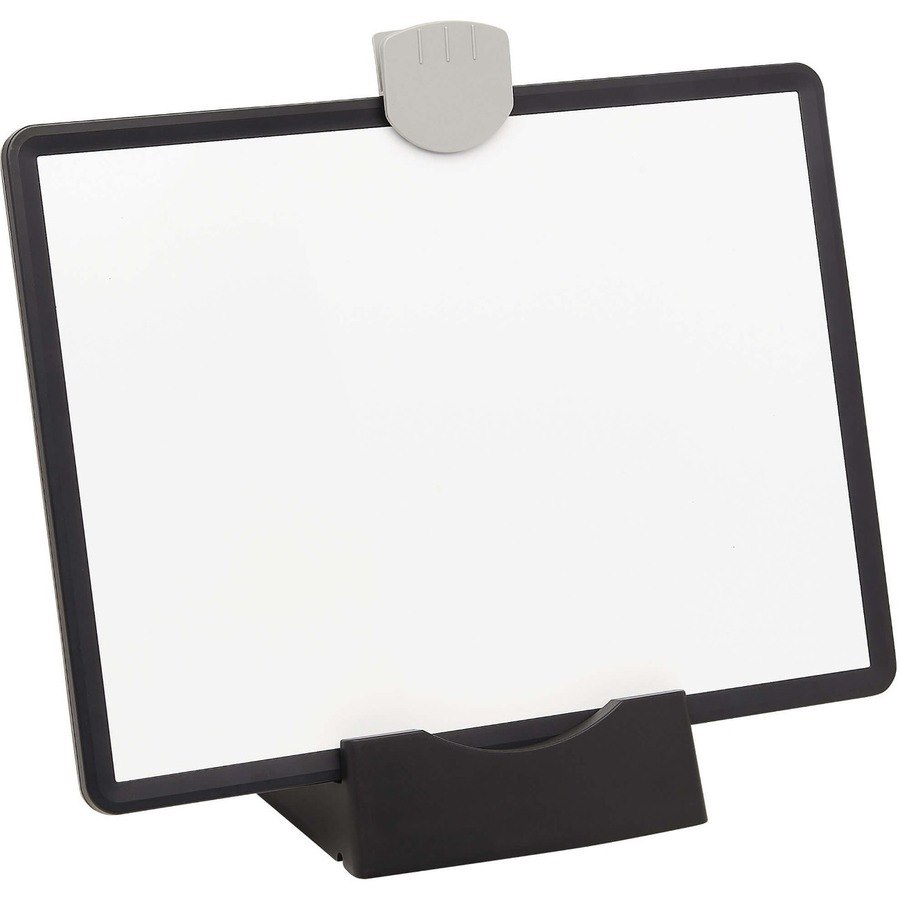 Eaton Tripp Lite Series Magnetic Dry-Erase Whiteboard with Stand - VESA Mount, 3 Markers (Red/Blue/Black), Black Frame