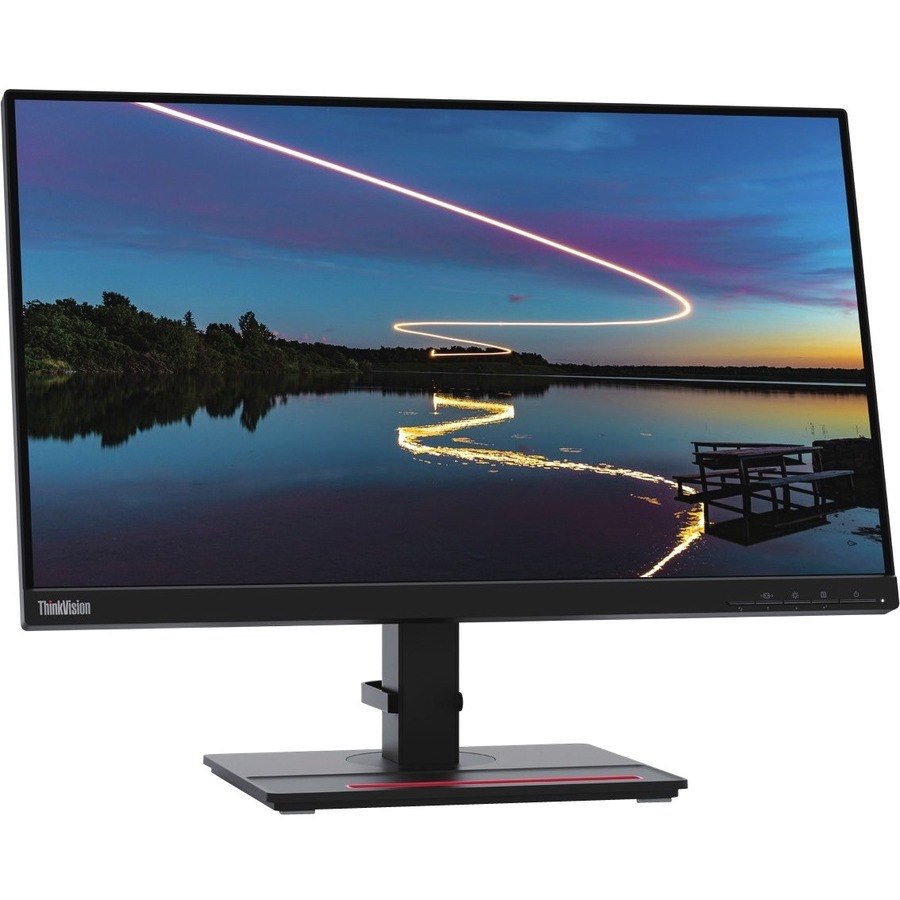 Lenovo ThinkVision T24m-20 24" Class Full HD LCD Monitor - 16:9 - Raven Black