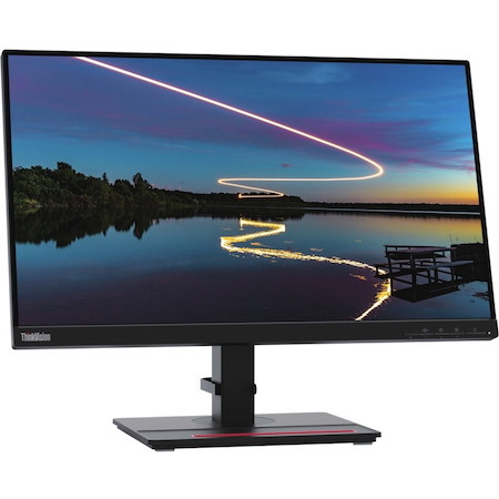 Lenovo ThinkVision T24m-20 24" Class Full HD LCD Monitor - 16:9 - Raven Black
