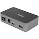 StarTech.com 4-Port USB C Hub - USB 3.2 Gen 2 (10 Gbps) - 3x USB-A & 1x USB-C - Powered - Universal Adapter Included