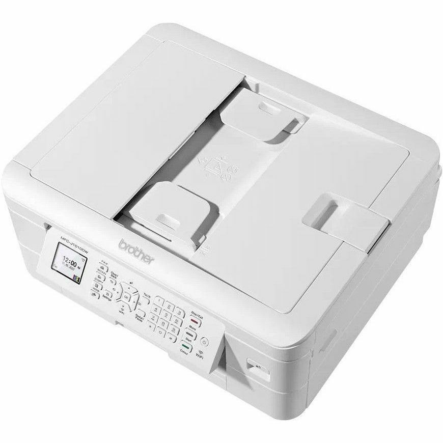 Brother MFC-J1010DW Wireless Inkjet Multifunction Printer - Colour - White