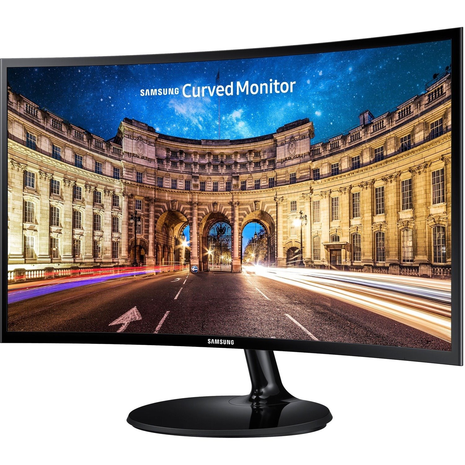 Samsung C24F390FHU 24" Class Full HD LCD Monitor - 16:9 - Shiny Black