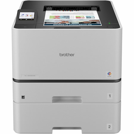Brother HL-L8430CDWT Business Color Laser Printer with Dual Paper Trays, Low-Cost Printing, and Wireless Networking