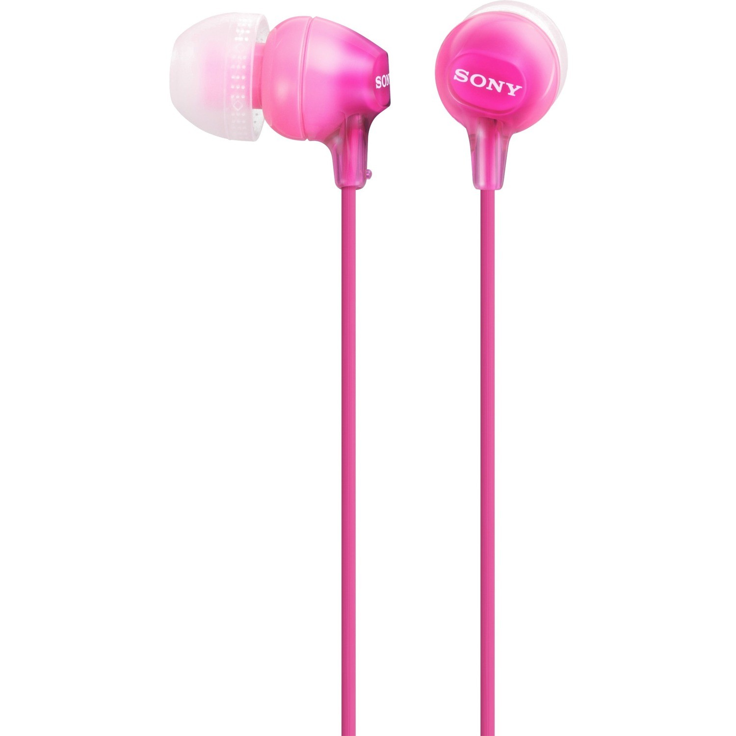 Sony MDR-EX15AP/PI Wired Earbud Stereo Earset - Pink