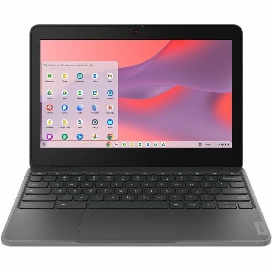 Lenovo 100e Chromebook Gen 4 100e 82W0001EUS 11.6" Chromebook - HD - Octa-core (MediaTek Cortex A76 + Cortex A55) - 4 GB - 32 GB Flash Memory - English Keyboard - Graphite Gray