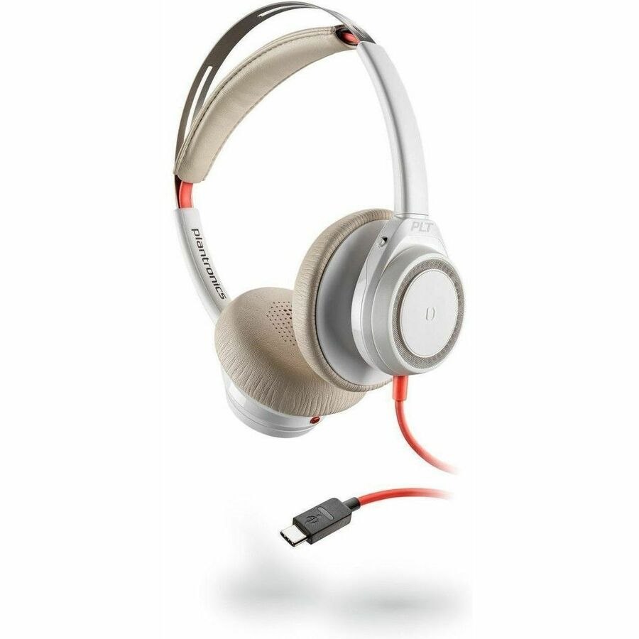 Poly Blackwire 7225 USB-C White Headset TAA