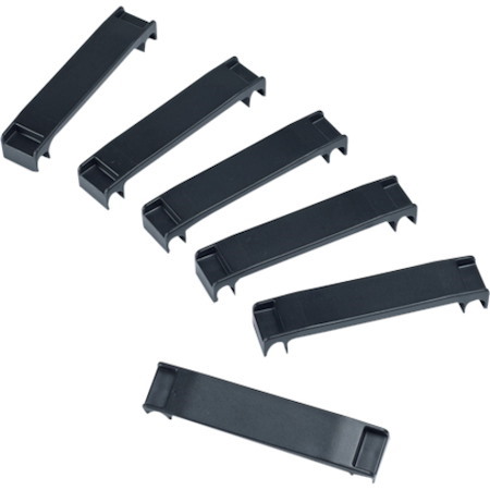 APC NetShelter Cable Management, Vertical Cable Manager, Cable Retainer, for NetShelter SX 750mm W, Set of 6, 109 x 13 x 23 mm