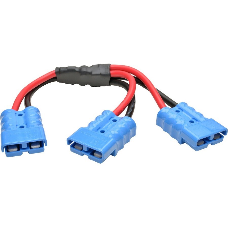 Eaton Tripp Lite Series Y Splitter Cable for Select Battery Packs, Blue 175A DC Connectors, 1 ft. (0.3 m)