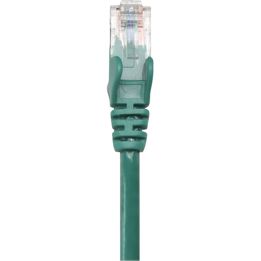 Intellinet Network Solutions Cat5e UTP Network Patch Cable, 5 ft (1.5 m), Green