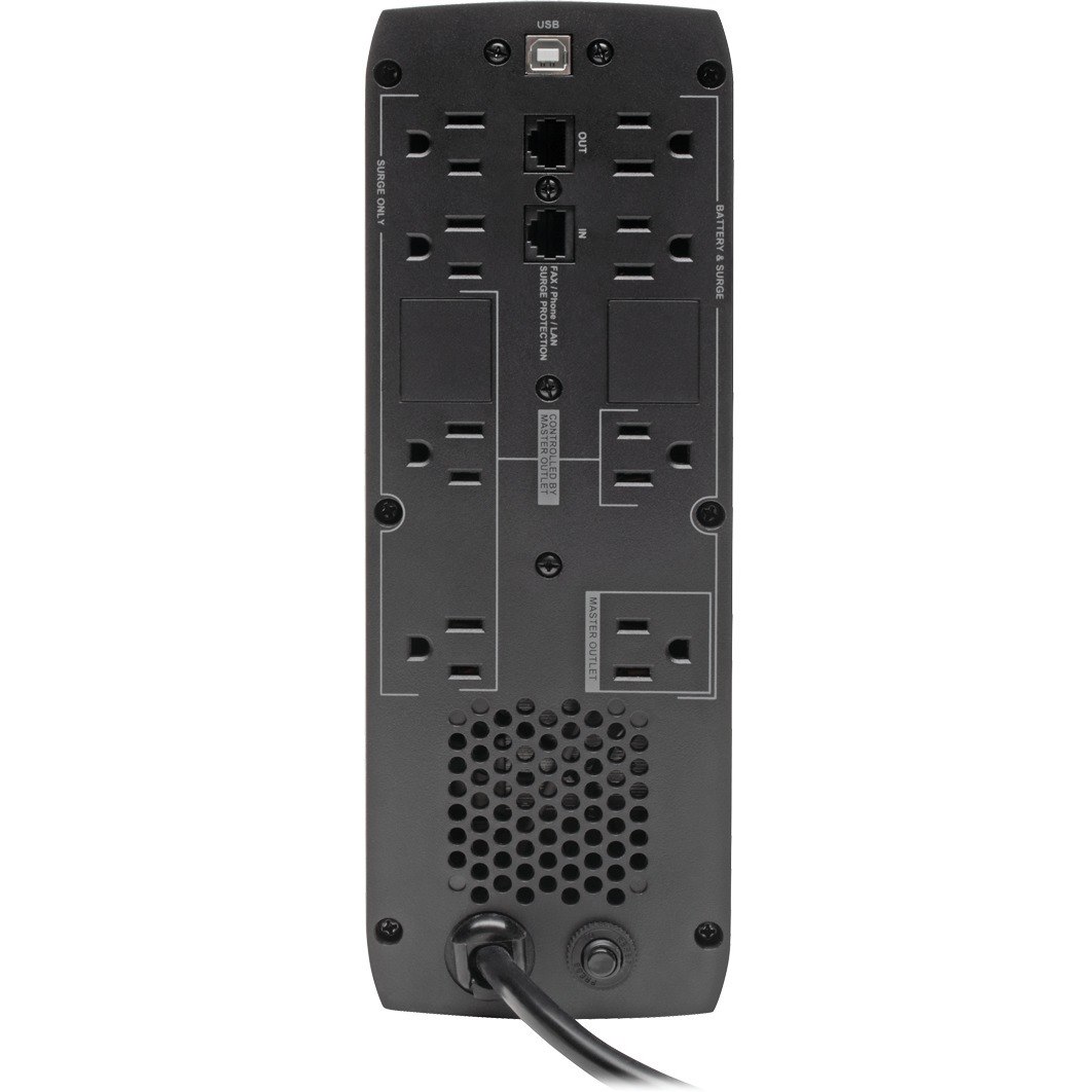 Tripp Lite by Eaton Line-Interactive UPS with USB and 8 Outlets - 120V, 1000VA, 600W, 50/60 Hz, AVR, ECO Series