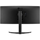 LG Ultrawide 34WP75C-B 34" Class WQHD Curved Screen LCD Monitor - 21:9 - Matte Black, Glossy Black