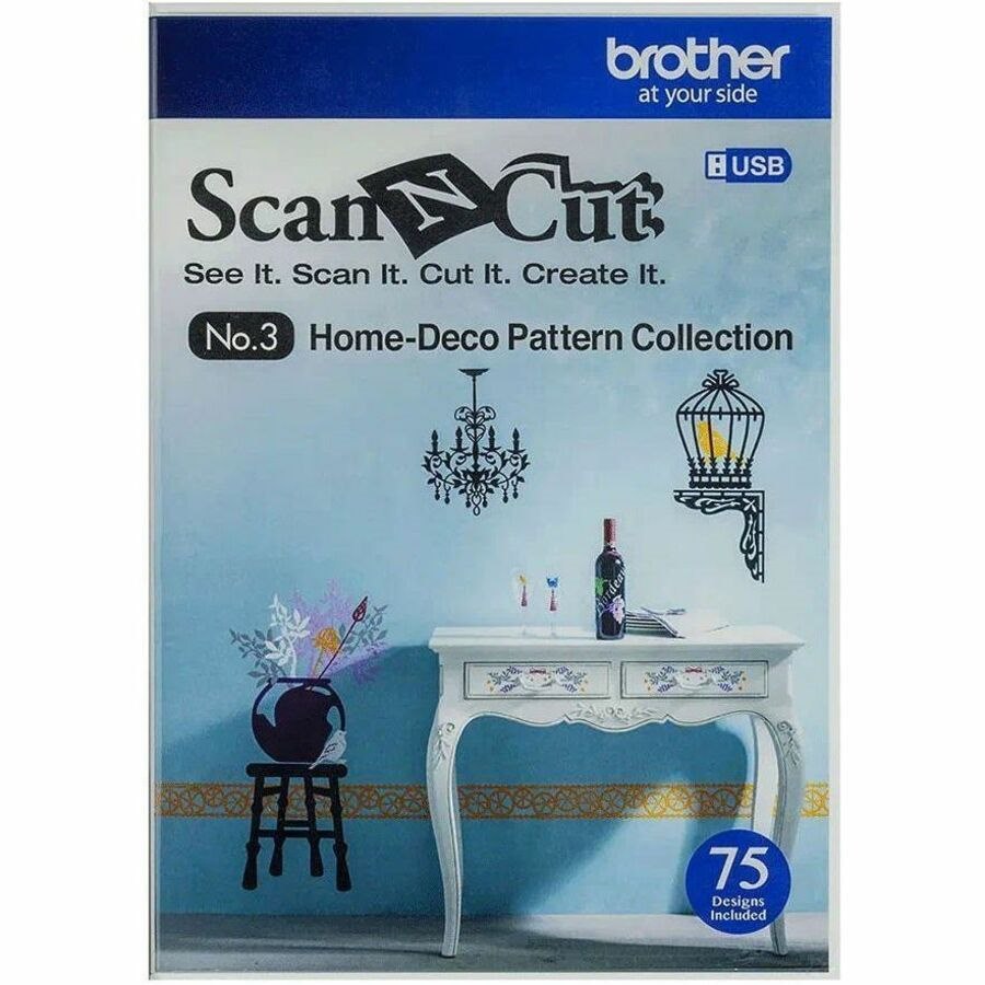 Brother ScanNCut Home-deco Pattern Collection