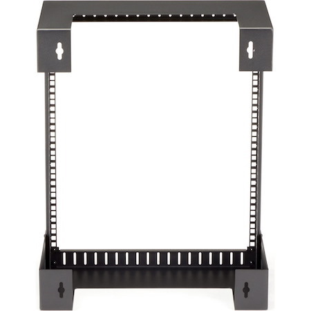 StarTech.com 2-Post 12U Heavy-Duty Wall-Mount Network Rack, 19" Open Frame Server Rack for Computer Equipment, Wall Mount Data Rack~