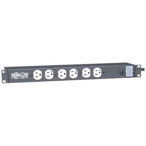 Eaton Tripp Lite Series NOT for Patient-Care Vicinity - UL 1363 1U Rackmount Power Strip with 12 Hospital-Grade Outlets, 15 ft. (4.57 m) Cord