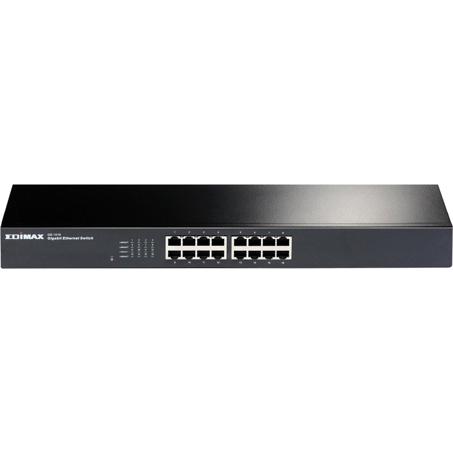 Edimax GS-1016 16-Port Gigabit Rack-Mount Switch