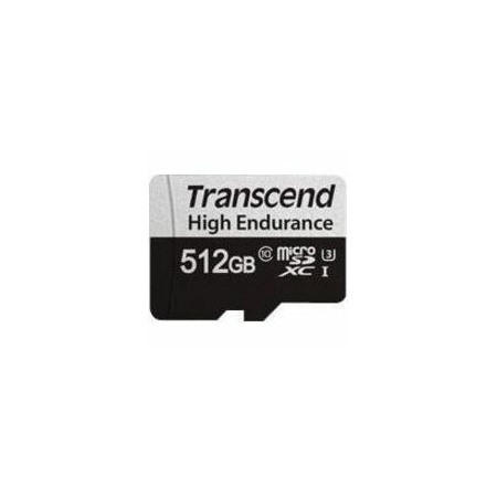 Transcend High Endurance USD350V 512 GB Class 10/UHS-I (U3) V30 microSDXC - 1