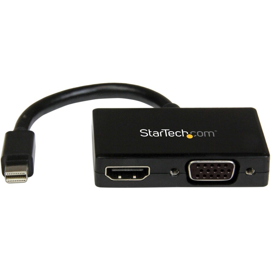 StarTech.com Travel A/V Adapter: 2-in-1 Mini DisplayPort to HDMI or VGA Converter