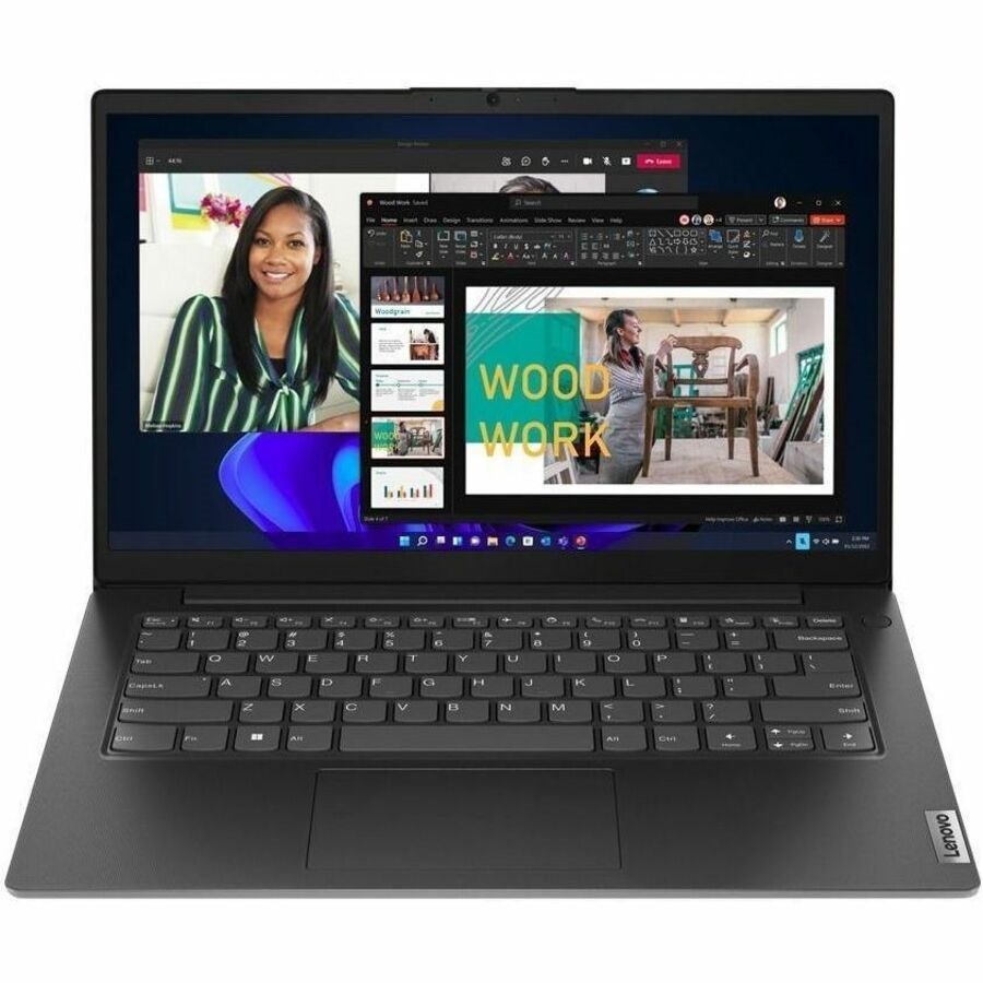 Lenovo V14 G4 AMN 82YT00EVUK 35.6 cm (14") Notebook - Full HD - AMD Ryzen 3 7320U - 8 GB - 256 GB SSD - English (UK) Keyboard - Business Black