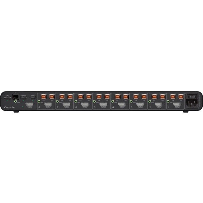 Belkin Universal 2nd Gen Secure KVM Switch, 8-Port Single Head w/ CAC