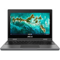 Asus Chromebook Flip CR1 CR1100FKA-YZ142T-S 11.6" Touchscreen Convertible Chromebook - HD - Intel Celeron N5100 - 4 GB - 32 GB Flash Memory - Dark Gray