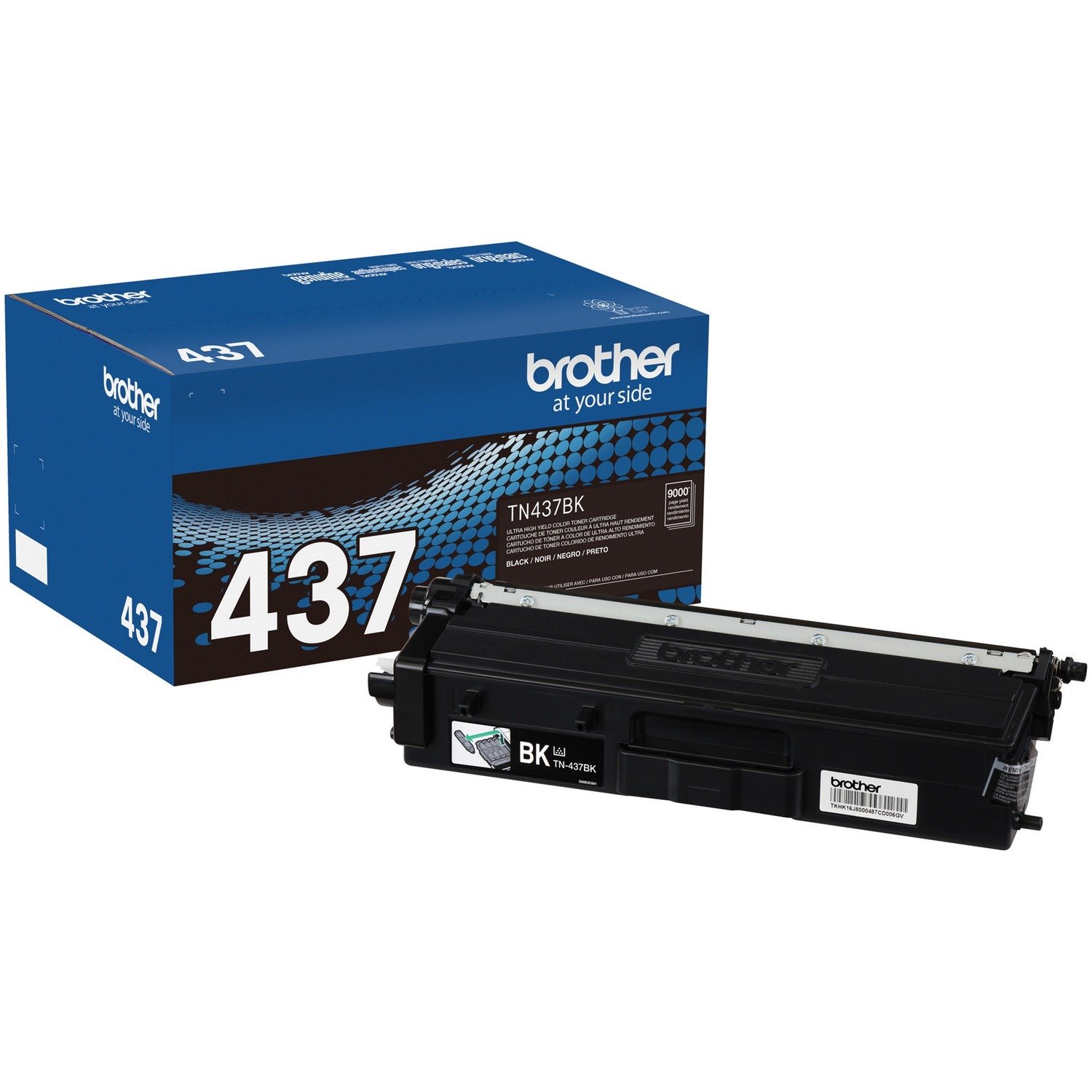 Brother TN437BK Original Ultra High Yield Laser Toner Cartridge - Black - 1 Each