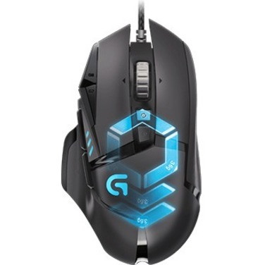 Logitech Proteus Spectrum G502 Gaming Mouse - Delta Zero - 11 Button(s)