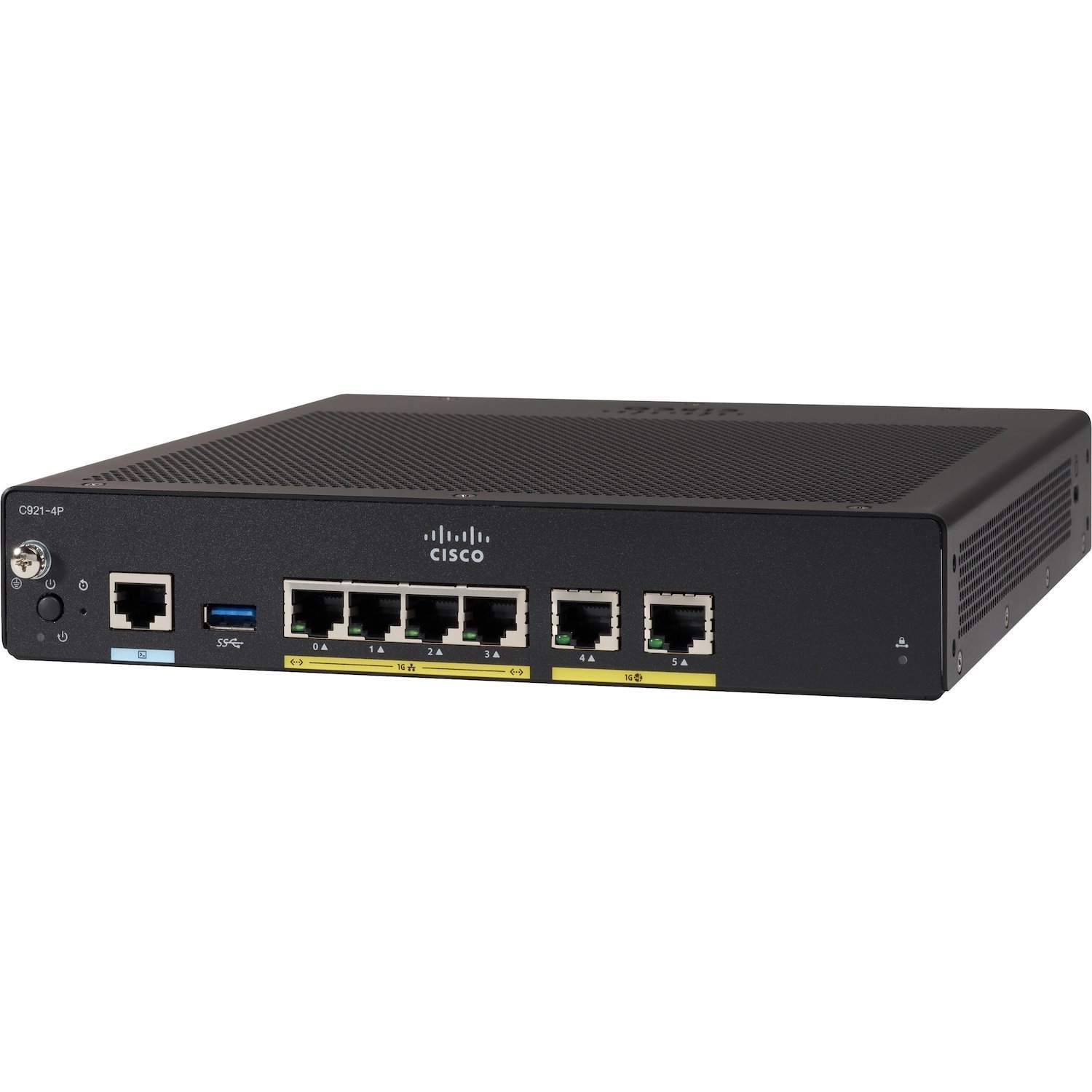 Cisco C921-4PLTEAU 1 SIM Ethernet, Cellular Modem/Wireless Router - Refurbished