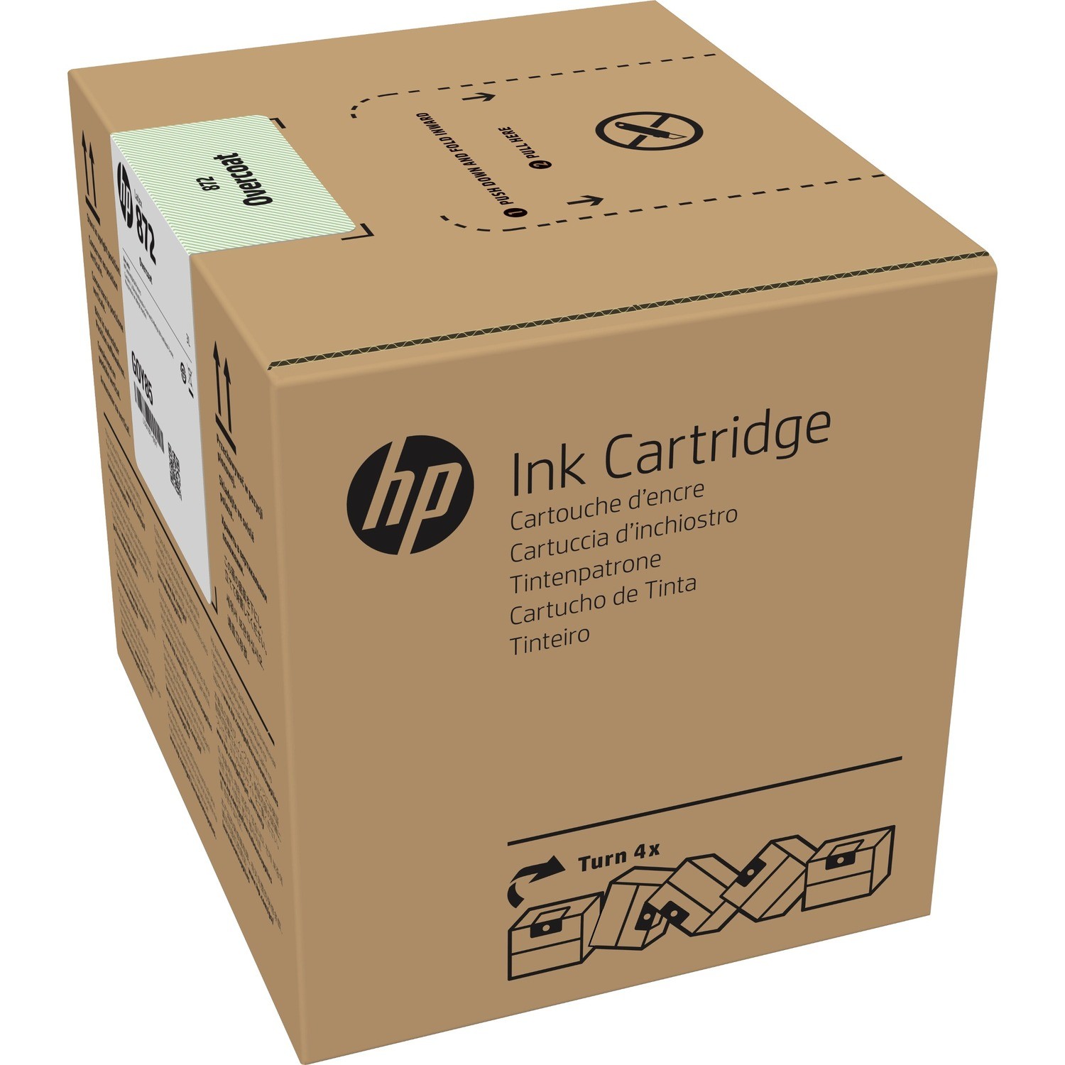 HP Latex 872 Original Inkjet Ink Cartridge - 1 Pack