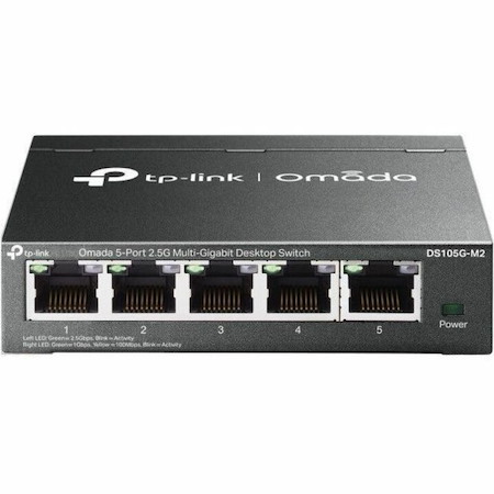 TP-Link Omada 5-Port 2.5G Multi-Gigabit Desktop Switch