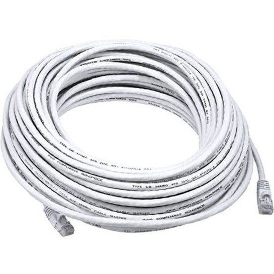 Monoprice Cat5e 24AWG UTP Ethernet Network Patch Cable, 75ft White