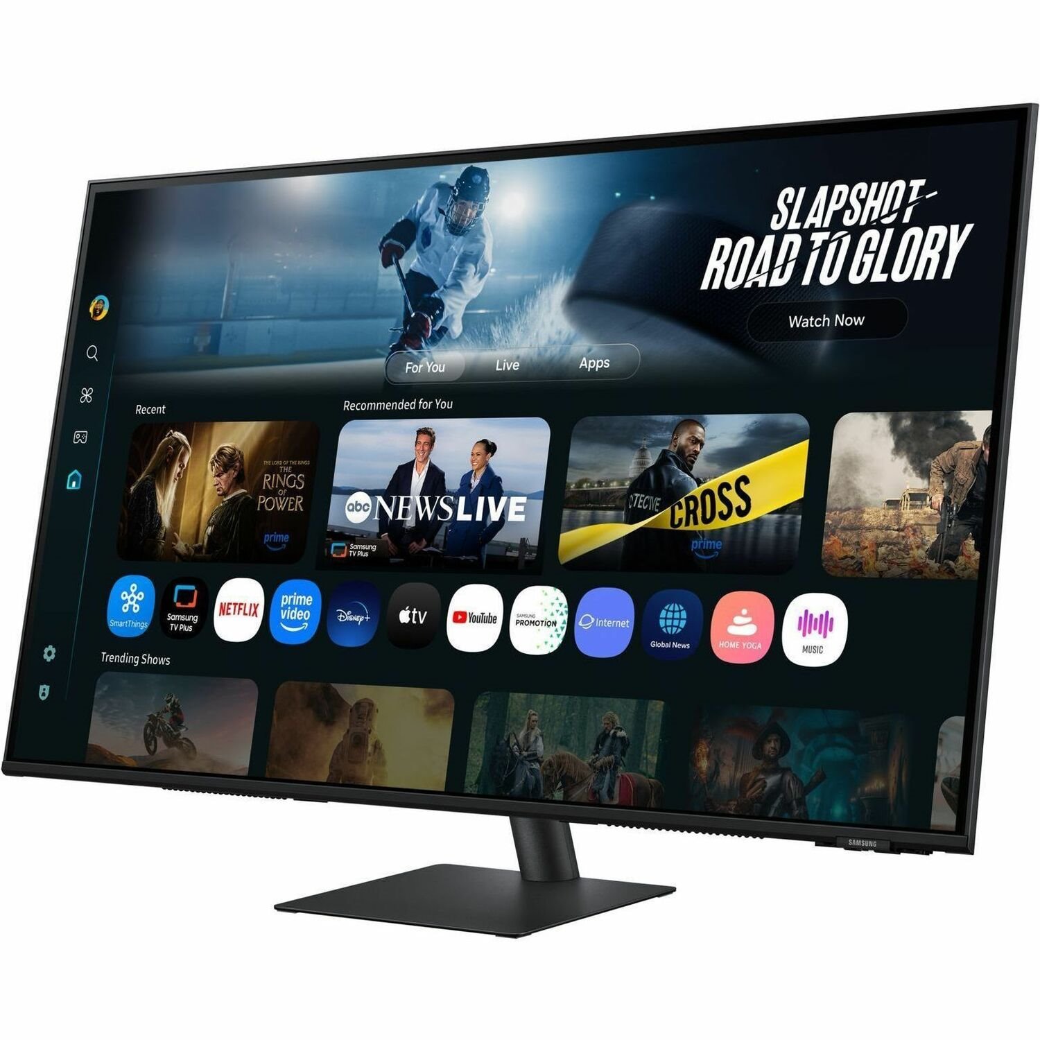 Samsung S43FM702UN 43" Class 4K UHD Smart LCD Monitor - 16:9 - Black