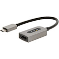 StarTech.com USB-C to HDMI Adapter, 4K 60Hz Video, HDR10, USB-C to HDMI Monitor Dongle, USB4 / Thunderbolt Compatible